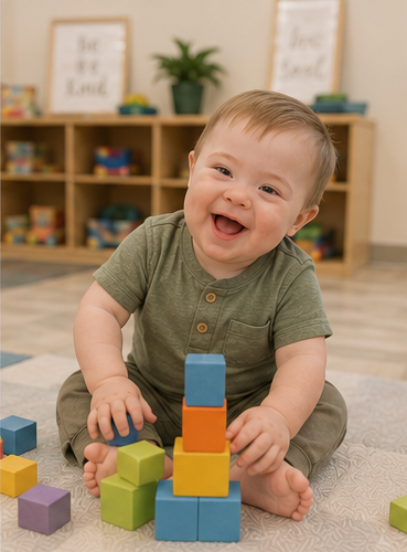 Child in pediatric care environment