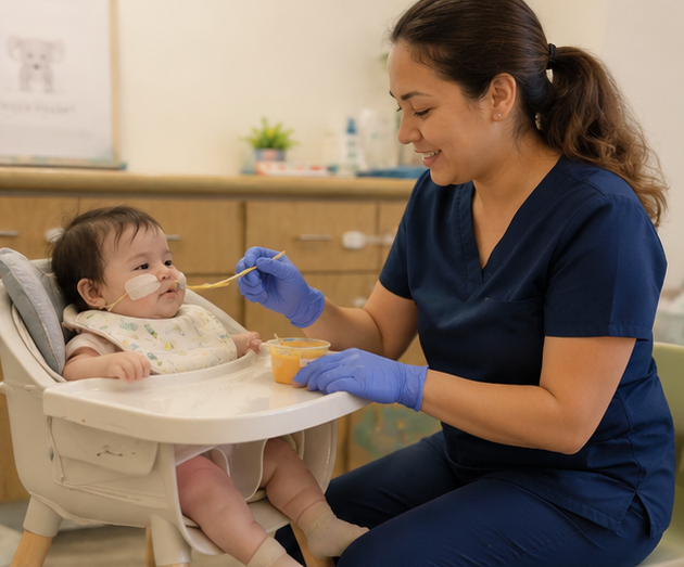 Pediatric nursing care at Sky's Pediatric Day Center